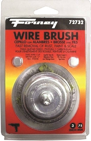 Brush Cup Crimpd Wire 3x.008in