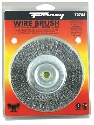 Brush Wire Wheel Crs 6x.012in