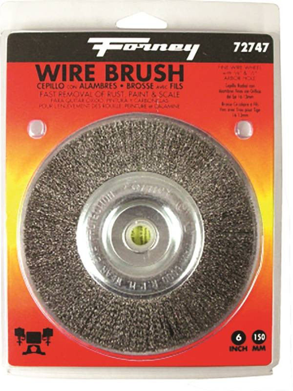 Brush Wire Wheel Fine 6x.008in