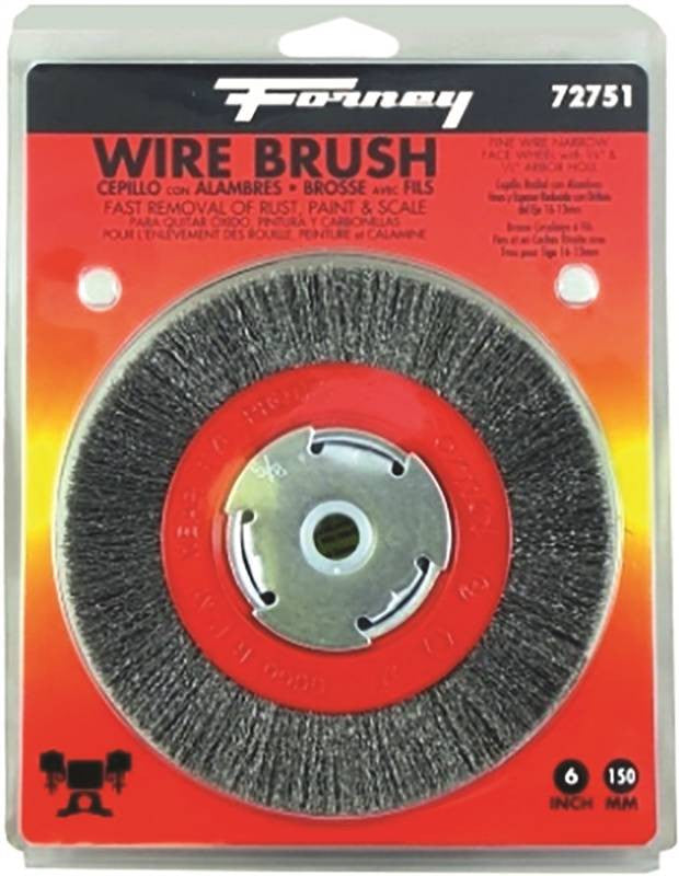 Brush Wire Wheel Fine 6x.008in