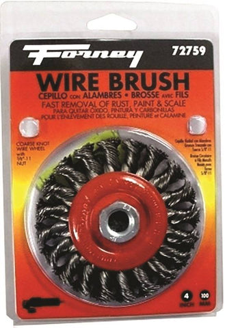Brush Wire Wheel Knot 4x.012in