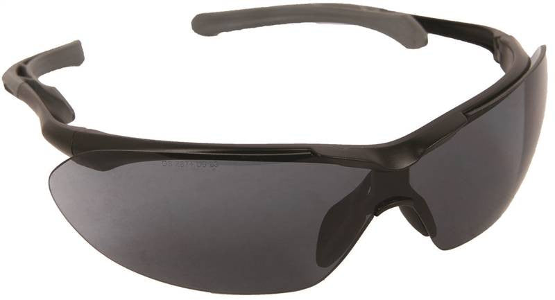 Glasses Safety Gray-blk Frame