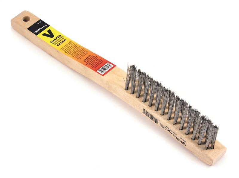 Brush Stainless Steel V-groove