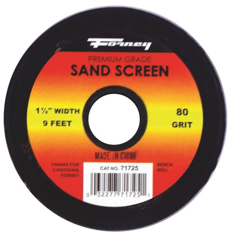 Sand Screen 80 Grit 1-1-2x9ft