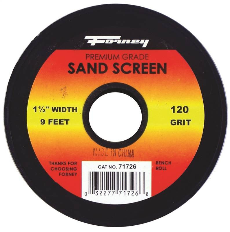 Sand Screen 120 Grit 1-1-2x9ft