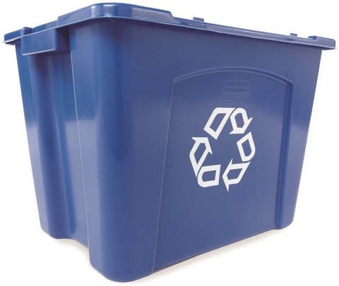 Recycle Box 14gal Blue Stackng