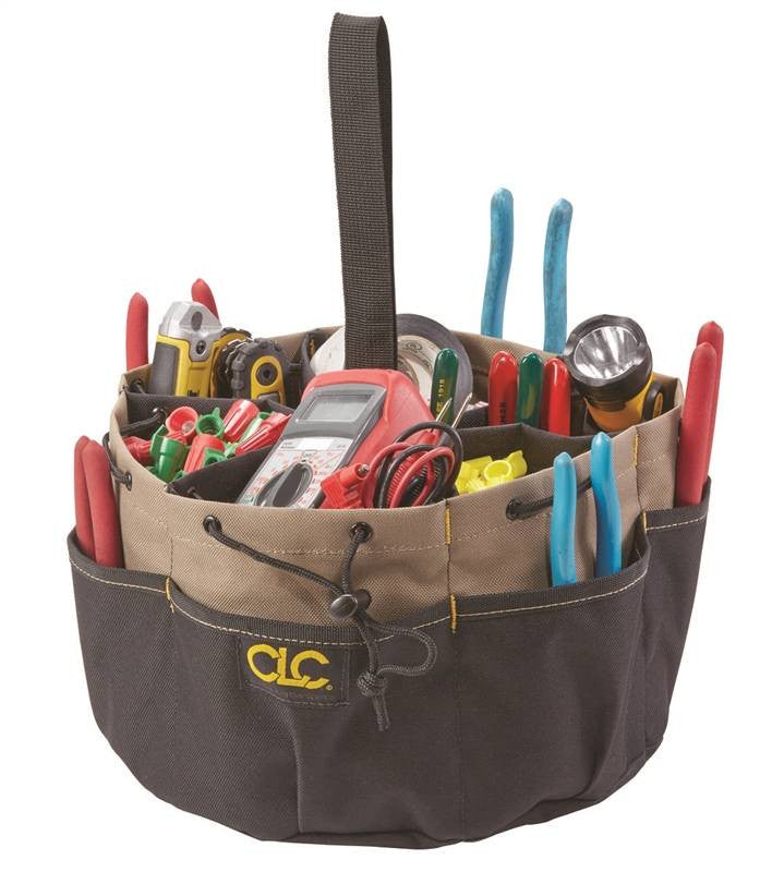 Tool Bucket Bag 22pkt Drawstrg