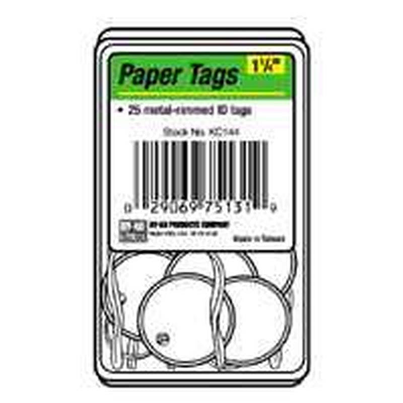 Keytag Paper W-split Ring