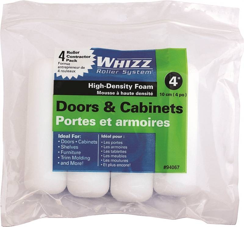 Roller Cover Foam 5 Pack 4in