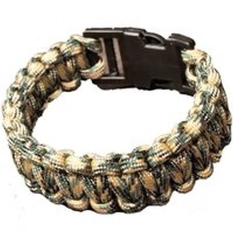 Paracord Bracelet Camo Med