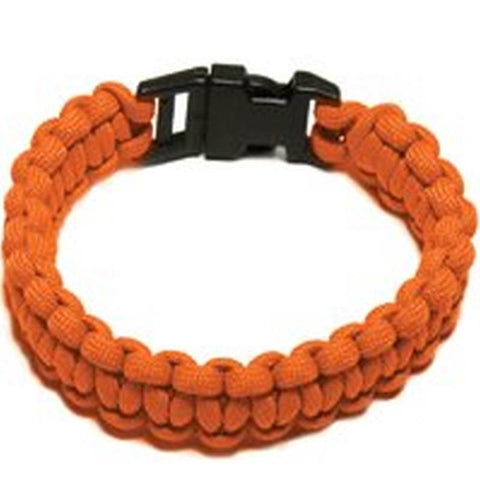 Paracord Bracelet Orange Med
