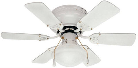 Fan Ceil Twister 30in Wht