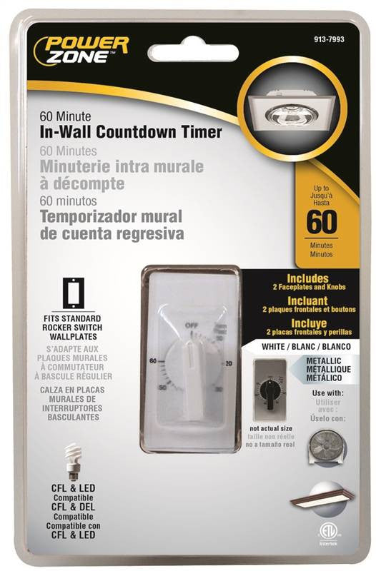 Timer In-wall 60min Countdown