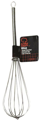 Whisk Stainless Steel 12in