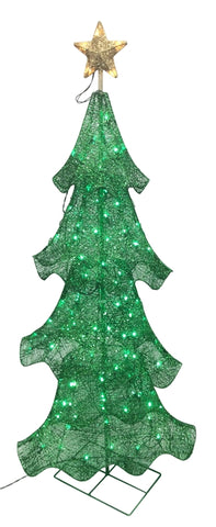 Mesh Tree 60in Colored 3d Led