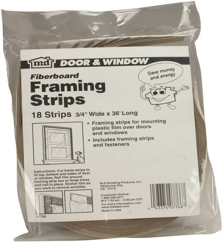 Framng Strip Window3-4x36in Br