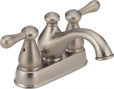 Lav Faucet 2-hndl Stainless