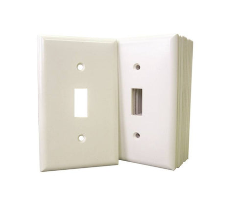 White Wallplate 1-gan