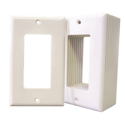 White Wallplate