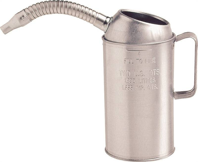 2qt Galv Measure W-flex Spout