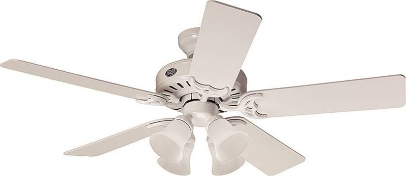 Fan Ceil 52in5bld-4lt Cand Wht