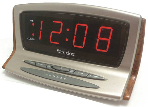 Clock Alarm Keyboard Led Red