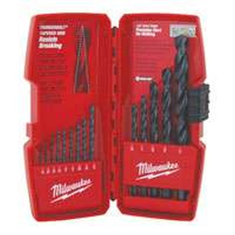 Black Oxide Drill Bit Set 15pc