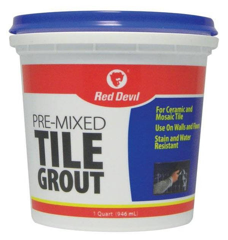 Grout Tile Premix Paste Quart