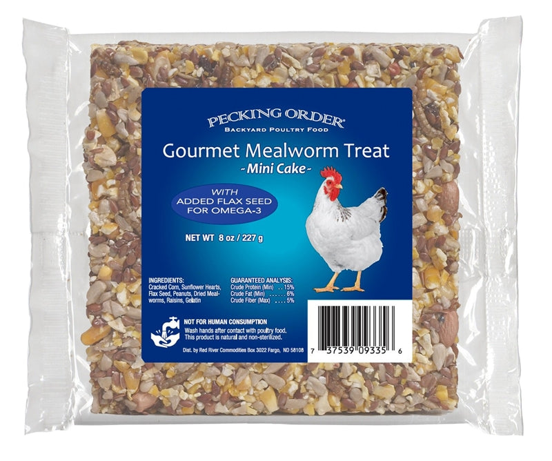 Cake Mealworm F-chickens 8oz