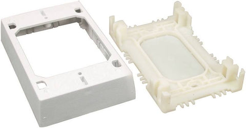 1in White Starter-outlet Box