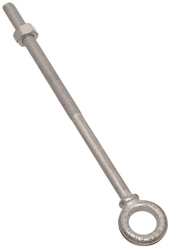 Eye Bolt W-nut 1-2x10in Galv