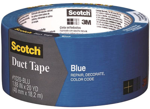 Tape Duct Blue 1.88inx20yd