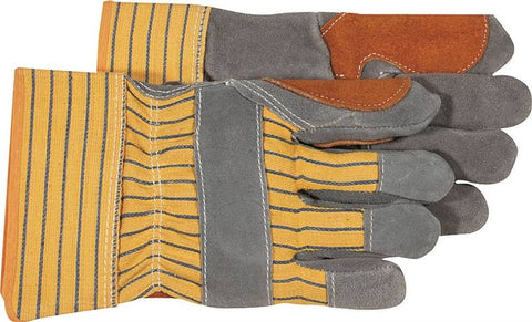 Glove Double Leather Palm Lrg