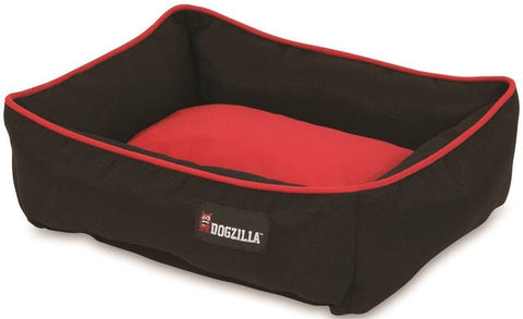 Bed Dog 22x18in Loungr Red-blk