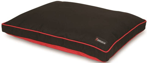 Bed Dog 29x40 Gusseted Red-blk