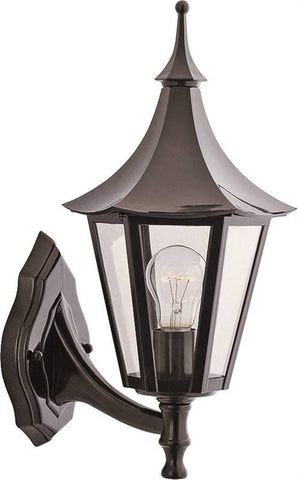 Fixture Porch Wlmt 1lt Black