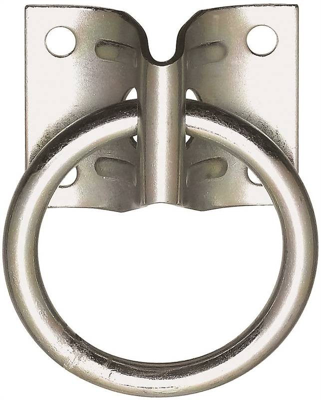 Ring Hitch W-plate 2in Zinc