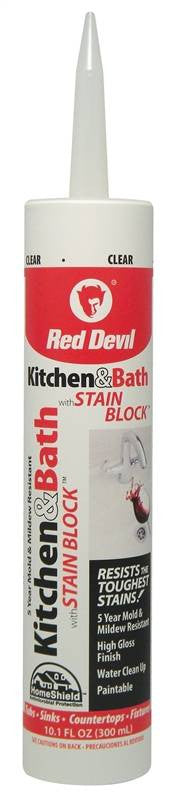 Caulk Adh Ktn Bath Clr 10.1oz