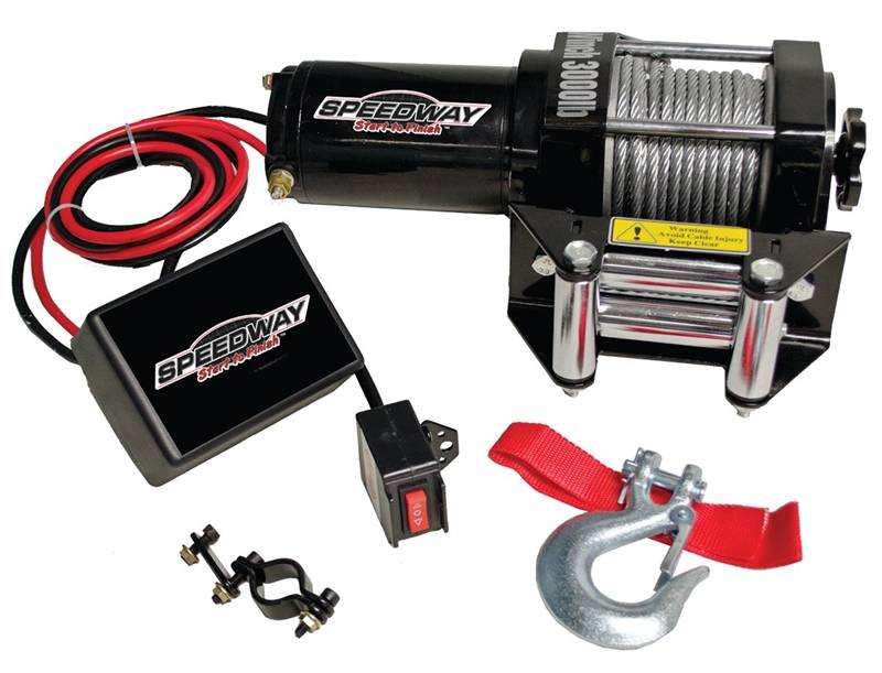 Winch Electric 3000lb Capacity