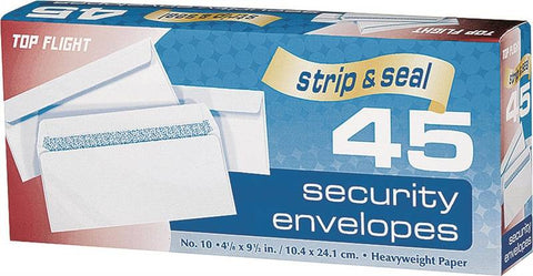 Envelopes Strip & Seal Size 10