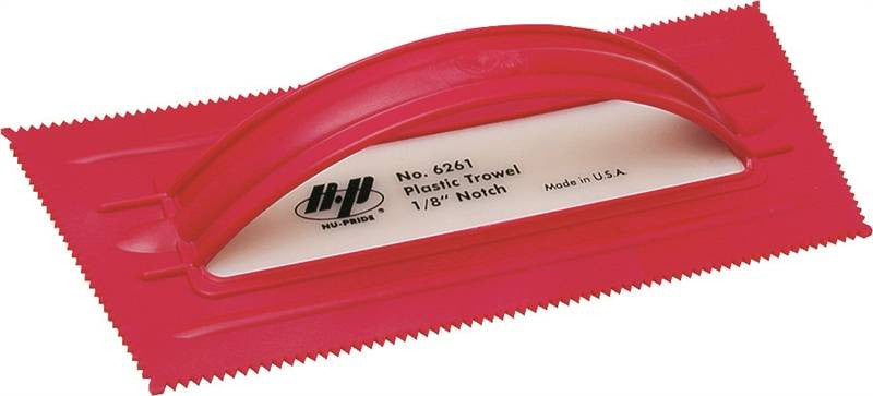 Trowel Vnotch 1-8x1-16in Red