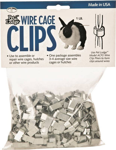 Cage Clips Wire 1lb