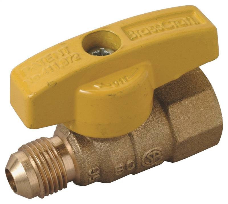 Valve Gas Straight 3-8odx1-2