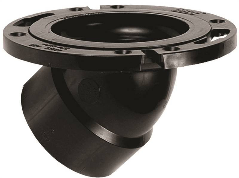 Closet Flange Abs 45 Degree