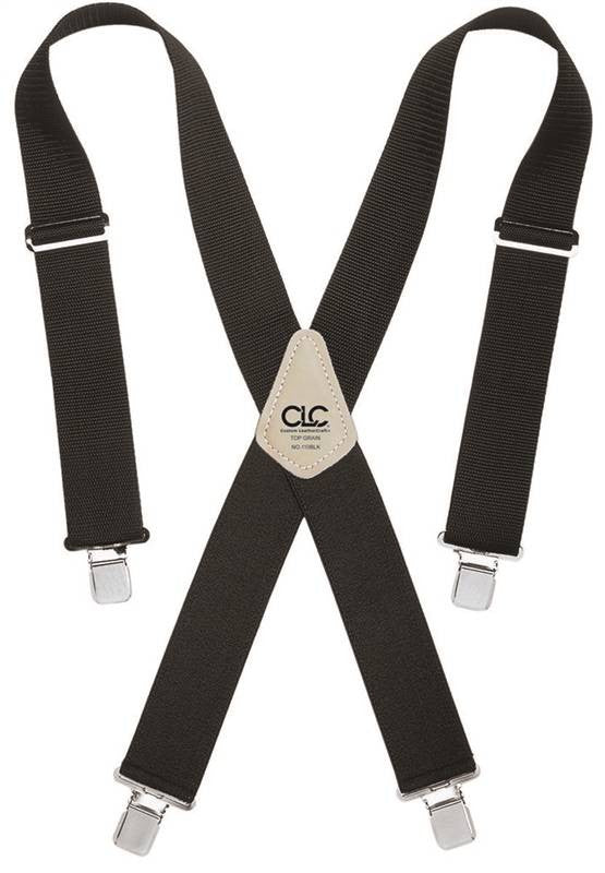 Suspender Heavy Duty Black