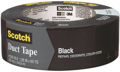 Tape Duct Black 1.88inx60yd