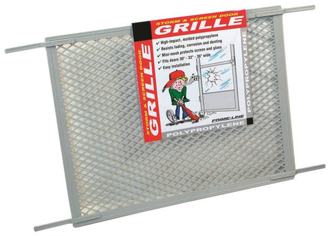 Door Grill Strm-scrn Plst Gray