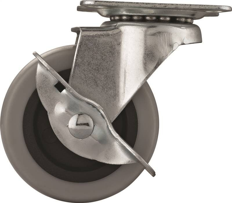 2in Tpr Swivel Caster W-brake