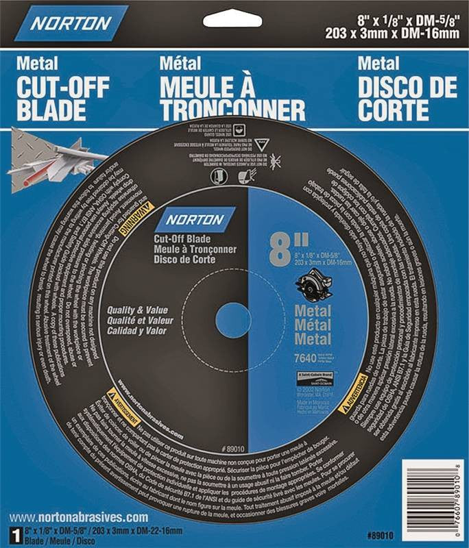 Cutoff Wheel8 X 1-8 X Dm-5-8