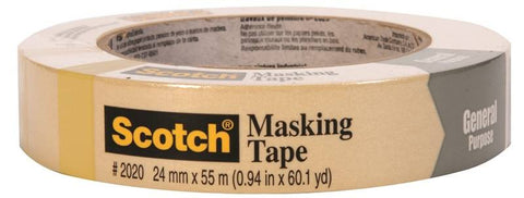 Tape Masking Gen Purp 1inx60yd